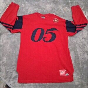 Fubu Jersey Mens Large Red / Blue 05 Official Vintage Collection Football Y2K